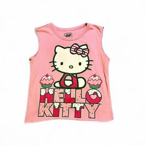Vintage hello kitty muscle tee